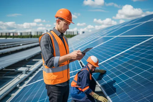 Mécanicien effectuant des contrôles techniques et vérifications régulières pour un entretien préventif automobile complet et sécurisé
