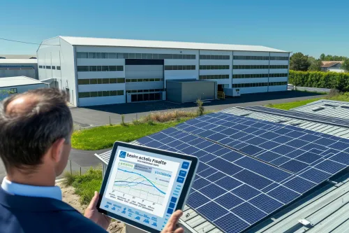 Surdimensionnement d’une installation solaire en PME, impact du surplus de panneaux sur autoconsommation et rentabilité globale