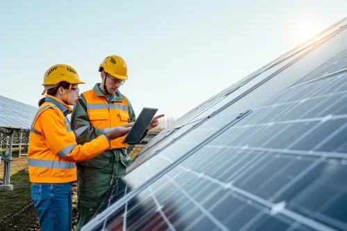 Toiture orientée au nord présentant des configurations défavorables et différentes options de solutions techniques adaptées